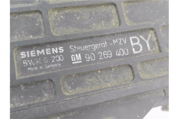 Recambio de centralita para opel kadett e 1.6 i referencia OEM IAM 90269400 5WK6200 