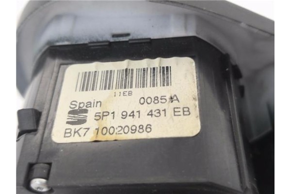 Recambio de mando de luces para seat altea xl (5p5) 1.6 tdi referencia OEM IAM 5P1941431EB  
