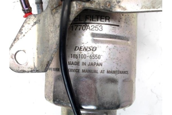 Recambio de filtro gasolina para mitsubishi asx (ga0w) 1.6 challenge 2wd referencia OEM IAM 1861006550 1770A253 