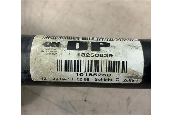 Recambio de palier delantero derecho para opel astra j 1.7 cdti referencia OEM IAM 13250839 1J0501204B 13335136 , OPEL | 1335438