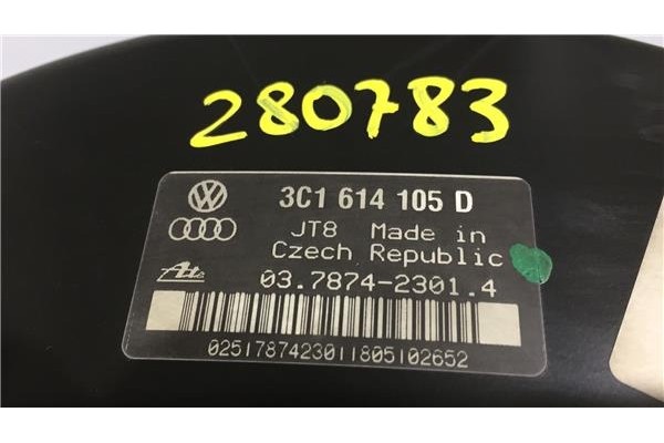 Recambio de servofreno para volkswagen passat berlina (3c2) 2.0 tdi 16v referencia OEM IAM 3C1614105D ATE 03787423014 