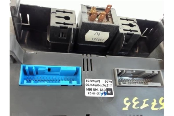 Recambio de mandos climatizador para opel zafira a 2.0 dti 16v referencia OEM IAM 013140984  