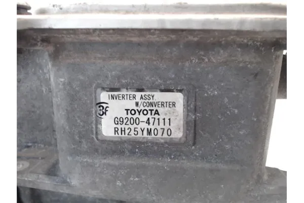 Recambio de convertidor para toyota prius (nhw20) híbrido basis referencia OEM IAM G920047111 RH25YM070 