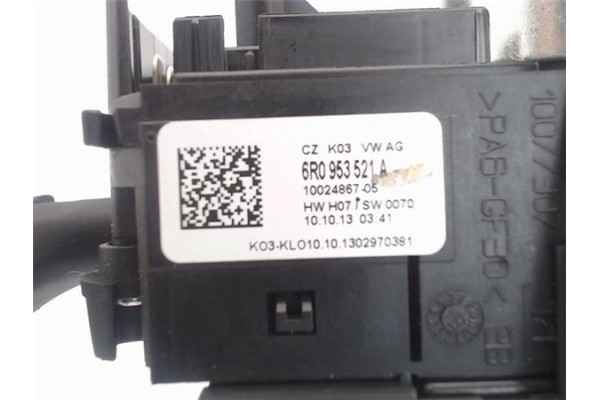 Recambio de mando intermitencia para volkswagen polo v (6r1) 1.2 sport referencia OEM IAM 6R0953521A  