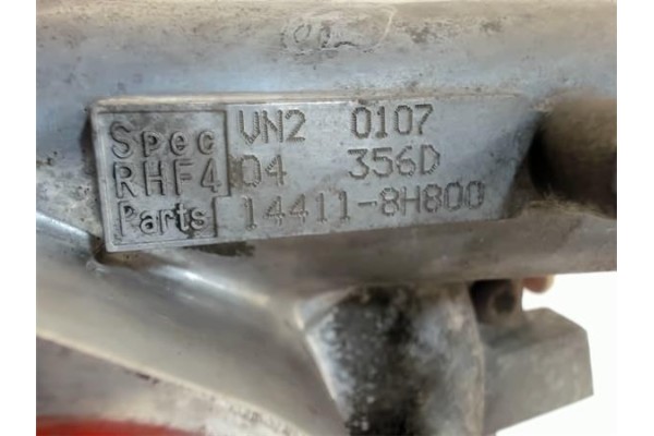 Recambio de turbo para nissan x-trail (t30) 2.2 di 4x4 referencia OEM IAM 144118H800 VN20107 14411AW400 , NISSAN
