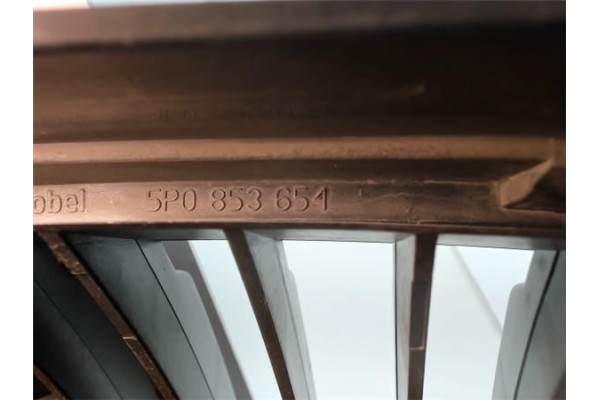 Recambio de rejilla capo para seat altea xl (5p5) 1.9 tdi referencia OEM IAM 5P0853654  