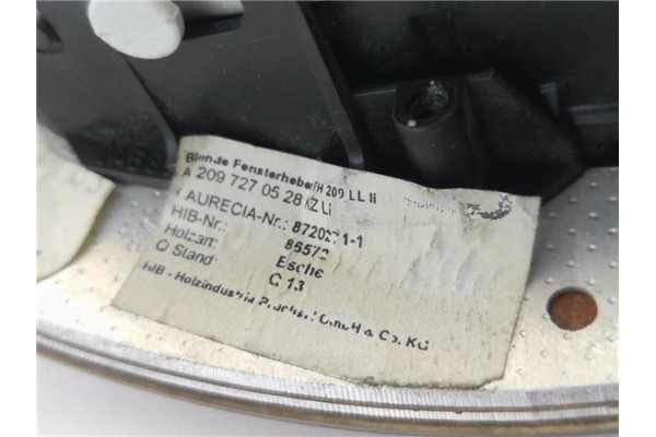 Recambio de mando elevalunas delantero izquierdo para mercedes-benz clk (bm 209) coupe 2.7 270 cdi (209.316) referencia OEM IAM 