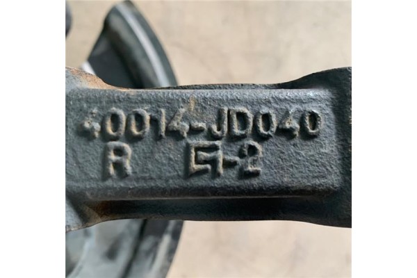 Recambio de mangueta delantero derecha para nissan qashqai +2 (jj10) 1.6 dci referencia OEM IAM 40014JD000 BSP25595 40014JY00A ,