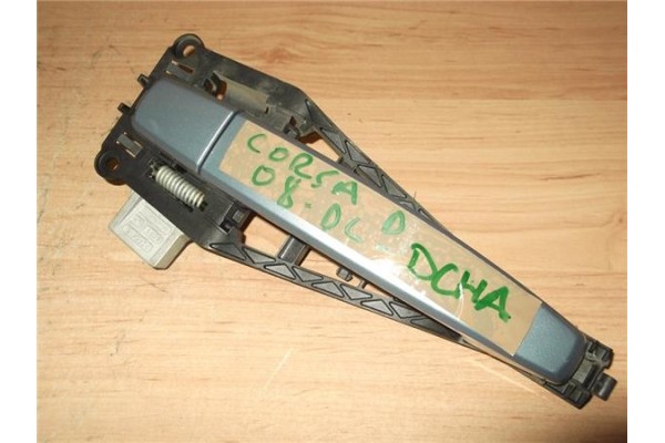 Recambio de maneta exterior delantero derecha para opel corsa d (2006) 1.2 referencia OEM IAM   