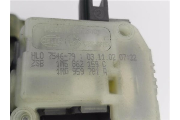 Recambio de maneta exterior porton para seat cordoba berlina (6l2) 1.9 tdi referencia OEM IAM 1M5862159C 1M0959781A 