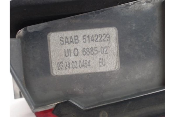 Recambio de piloto porton trasero derecho para saab 9-5 berlina referencia OEM IAM   