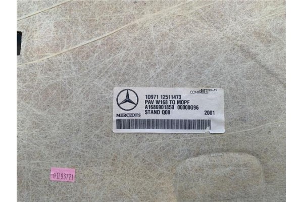 Recambio de techo para mercedes ´´clase ´´´´a´´´´ w168´´ referencia OEM IAM   
