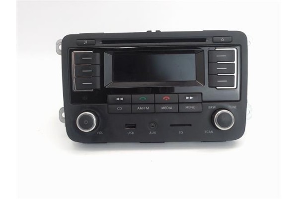 Recambio de radio / cd para volkswagen polo v (6r1) 1.2 sport referencia OEM IAM 6Q0051228C  