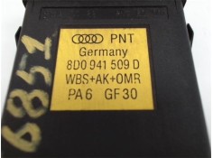 Recambio de interruptor luces emergencia para audi a4 berlina (b5) 1.9 tdi referencia OEM IAM 8D0941509D  