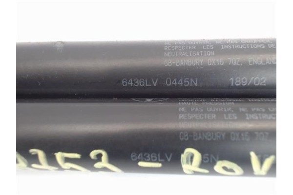 Recambio de amortiguador porton para rover 45 sedán (rt) 1.4 referencia OEM IAM 6436LV0445N  
