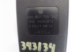 Recambio de anclaje cinturon trasero central para volkswagen polo v (6r1) 1.2 sport referencia OEM IAM 6R0857739 34080872 