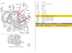 Recambio de caja cambios manual para ford focus ii (da_) 2.0 tdci referencia OEM IAM 8M5R7002FG 1882518 