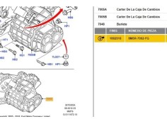 Recambio de caja cambios manual para ford focus ii (da_) 2.0 tdci referencia OEM IAM 8M5R7002FG 1882518 
