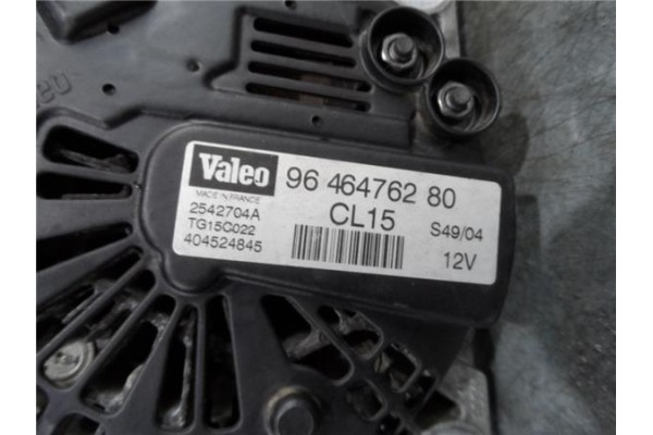 Recambio de alternador para peugeot 206 berlina (1998) 1.4 hdi eco 70 referencia OEM IAM 9640623580 042103240 