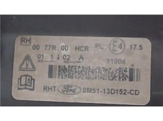 Recambio de faro delantero dcho para ford focus ii (da_) 2.0 tdci referencia OEM IAM 0077R00HCR  
