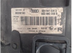 Recambio de faro delantero dcho para audi a4 berlina (8e) 3.0 referencia OEM IAM 8E0941004S  