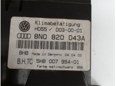 Recambio de mandos climatizador para audi tt coupe/roadster (8n3/8n9) 1.8 t quattro roadster (132kw) referencia OEM IAM 8N082004