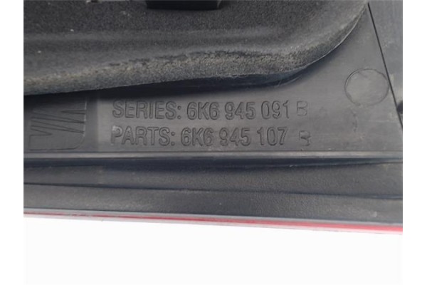 Recambio de piloto porton trasero izquierdo para seat ibiza (6k1) 1.4 referencia OEM IAM 6K6945091B  