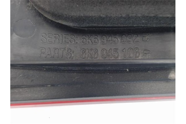 Recambio de piloto porton trasero derecho para seat ibiza (6k1) 1.4 referencia OEM IAM 6K6945092B  