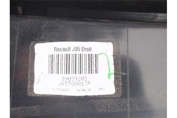 Recambio de piloto trasero derecho para renault scenic iii (jz) 1.2 grand expression referencia OEM IAM 89089202 265500013P 