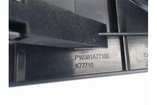 Recambio de embellecedor consola salpicadero para nissan qashqai +2 (jj10) 1.6 dci referencia OEM IAM P10381A77100  