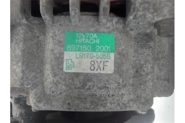 Recambio de alternador para opel combo (corsa b) 1.7 d referencia OEM IAM 8971502001 LR170505B 