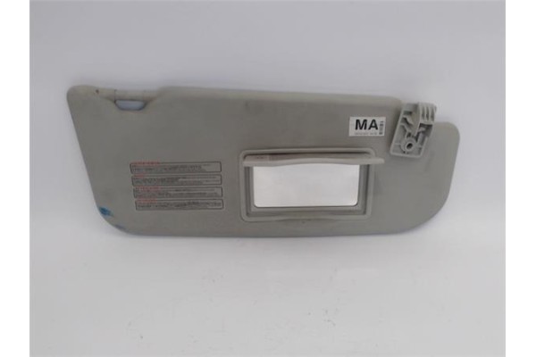 Recambio de parasol derecho para nissan qashqai +2 (jj10) 1.6 dci referencia OEM IAM 96400BR10A 96400BR00A 