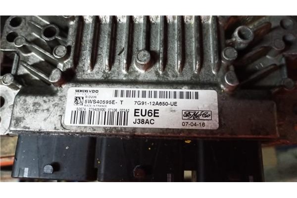 Recambio de centralita para ford mondeo iv turnier 2.0 tdci referencia OEM IAM 7G9112A650UE 5WS40595E 