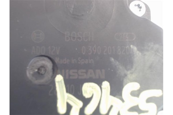 Recambio de motor limpiaparabrisas trasero para nissan qashqai +2 (jj10) 1.6 dci referencia OEM IAM 390201820  