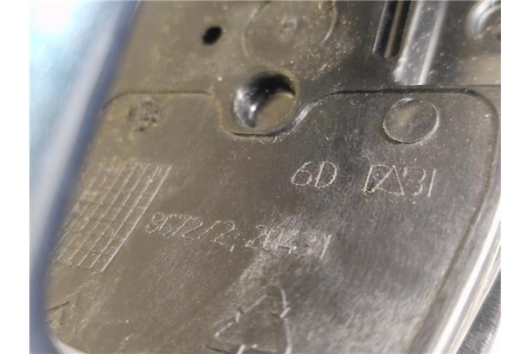 Recambio de maneta exterior trasero derecha para peugeot 2008 1.2 access referencia OEM IAM 9672961080 8672220431 