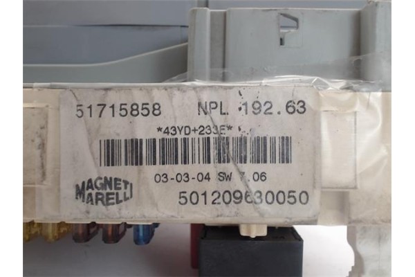 Recambio de centralita para fiat stilo (192) 1.6 16v (192_xb1a) referencia OEM IAM 501209630050  