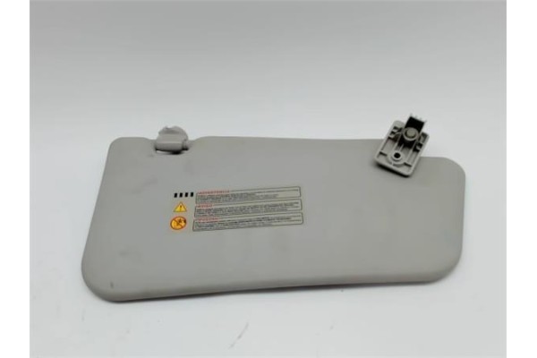 Recambio de parasol derecho para nissan micra (k12e) 1.5 dci referencia OEM IAM 96400BC772  