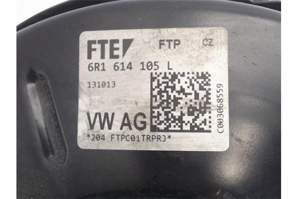 Recambio de servofreno para volkswagen polo v (6r1) 1.2 sport referencia OEM IAM 6R1614105L  
