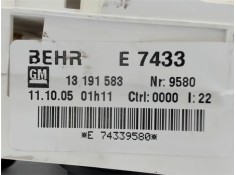 Recambio de mandos calefaccion / a.a. para opel meriva 1.7 cdti referencia OEM IAM 13191583  