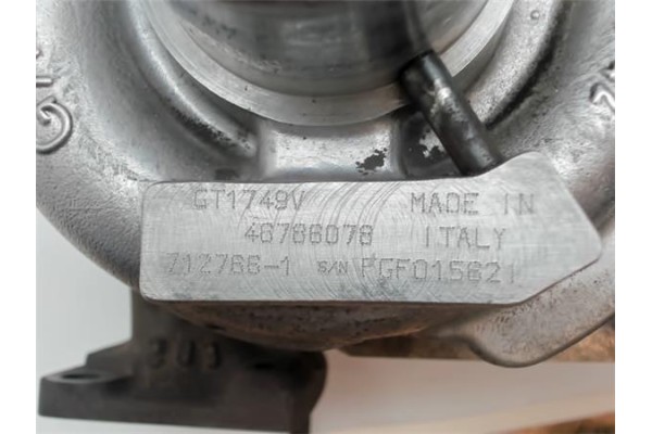 Recambio de turbo para fiat stilo (192) 1.9 jtd (192_xe1a) referencia OEM IAM 46786078 GT1749V 55191596 , FIAT | 46779032 , FIAT