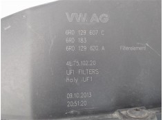 Recambio de carcasa filtro aire para volkswagen polo v (6r1) 1.2 sport referencia OEM IAM 6R0129607C  6R0129620A , AUDI | 6R0129