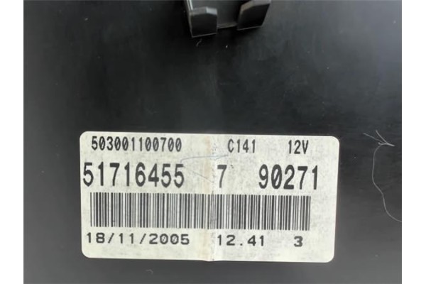 Recambio de cuadro completo para fiat punto / grande punto (199) 1.3 d multijet referencia OEM IAM 51716455  
