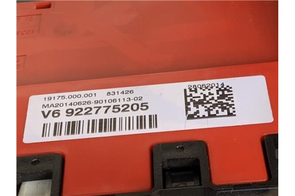 Recambio de cable positivo bateria para bmw serie 1 berlina 5p (f20) 2.0 116d referencia OEM IAM V6922775205 19175000001 