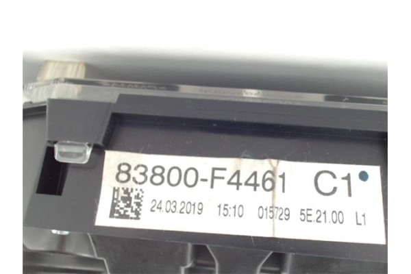 Recambio de cuadro completo para toyota c-hr (x10) 2.0 hibrido referencia OEM IAM 83800F4461C1 A2C38980602 