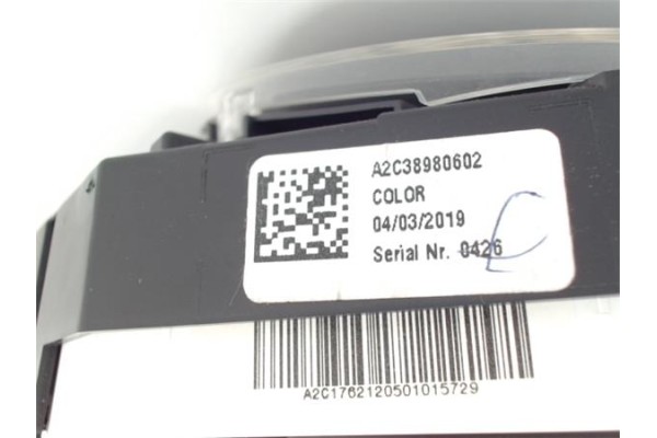 Recambio de cuadro completo para toyota c-hr (x10) 2.0 hibrido referencia OEM IAM 83800F4461C1 A2C38980602 