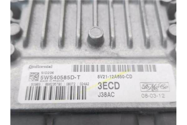 Recambio de centralita para mazda 2 berlina (de) 1.4 crtd active (5-ptas.) (50kw) referencia OEM IAM Y4Y618881 5WS40585DT 