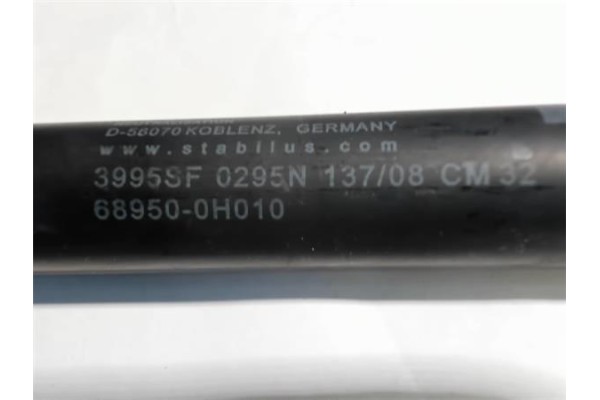 Recambio de amortiguador porton trasero izquierdo para toyota aygo (kgb/wnb) 1.0 básico referencia OEM IAM 689500H010  8731L0 , 