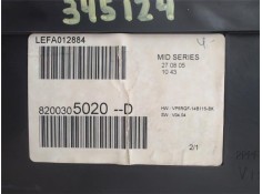 Recambio de cuadro completo para renault clio iii 1.5 dci referencia OEM IAM 82003050D 8201060310 