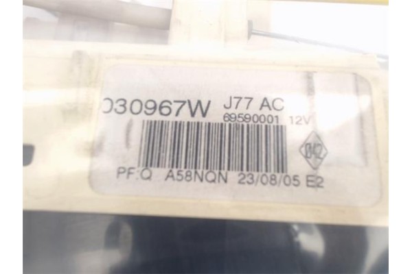 Recambio de mandos calefaccion / a.a. para renault clio iii 1.5 dci referencia OEM IAM 69590001 7701070473 