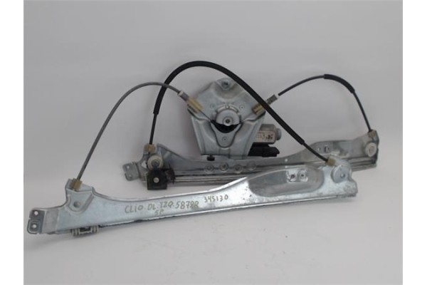 Recambio de mecanismo elevalunas delantero izquierdo para renault clio iii 1.5 dci referencia OEM IAM 503620080119 8200843592 